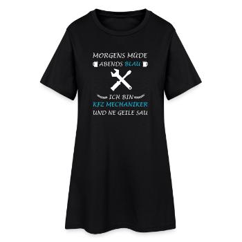 Car Mechanic Master Auto Workshop Garage - Women’s T-Shirt Dress - black - Front