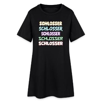 Serrurier comme métier - Robe T-shirt Femme - noir - Devant