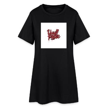 UffPasse Graffiti Lettrage - Robe T-shirt Femme - noir - Devant
