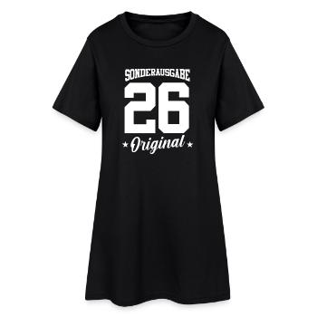 26 Birthday - Women’s T-Shirt Dress - black - Front
