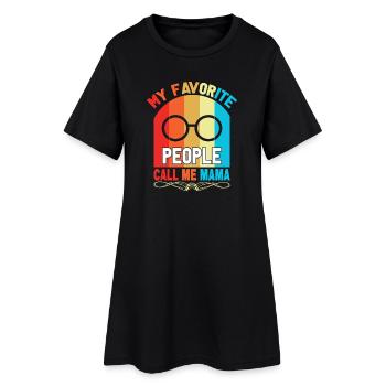 Meilleur cadeau de maman au monde : Noël - Robe T-shirt Femme - noir - Devant