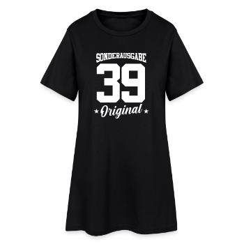 39 Geburtstag - Frauen T-Shirt-Kleid - Schwarz - Vorne