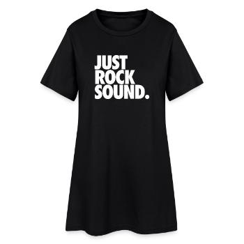 Juste du son rock - Robe T-shirt Femme - noir - Devant