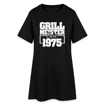 Pince à gril 1 - Robe T-shirt Femme - noir - Devant