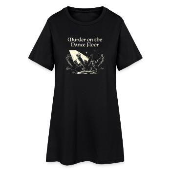 Meurtre sur la piste de danse Corbeaux - Robe T-shirt Femme - noir - Devant