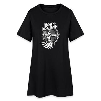 Conception de tir à l’arc pour les archers et les parcours - Robe T-shirt Femme - noir - Devant