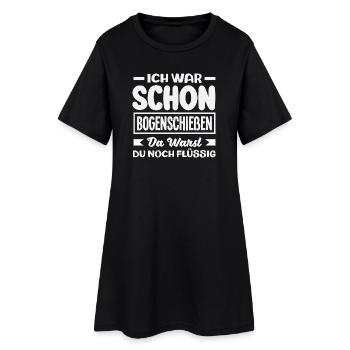 Archery Archer Gift - Women’s T-Shirt Dress - black - Front