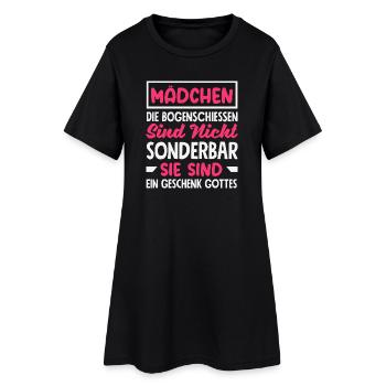 Archery Archer Gift - Women’s T-Shirt Dress - black - Front