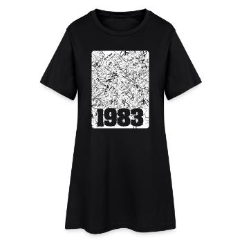1983 - Robe T-shirt Femme - noir - Devant
