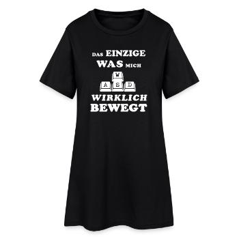 Drôle de joueur disant Gaming Gamer Gamble eSports - Robe T-shirt Femme - noir - Devant