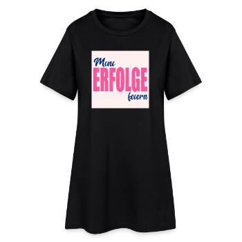 CÉLÉBREZ LES PETITS SUCCÈS - Robe T-shirt Femme - noir - Devant