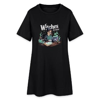 Les sorcières sont de retour Ordinateur portable - Robe T-shirt Femme - noir - Devant