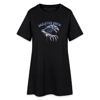 Squelette loup-garou graffiti - Robe T-shirt Femme - noir - Devant
