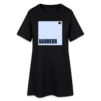 CONSTRUCTEUR DE MAISONS HERZ - Robe T-shirt Femme - noir - Devant