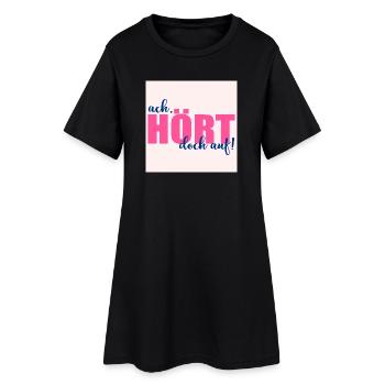 ARRÊTEZ DE DIRE - Robe T-shirt Femme - noir - Devant
