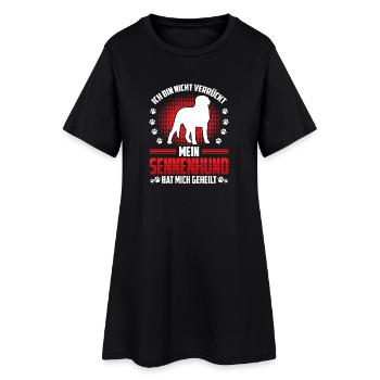 Bouvier Heals Me Bouvier Suisse - Robe T-shirt Femme - noir - Devant