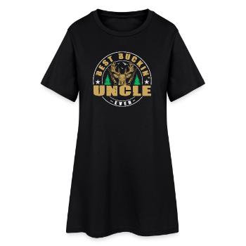 Chasseur Oncle Cadeau Chasse Chasse Chasseur Examen - Robe T-shirt Femme - noir - Devant