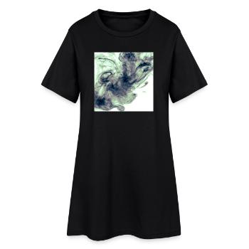 Smokey - Robe T-shirt Femme - noir - Devant
