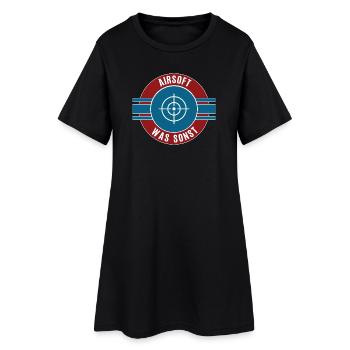 Jeu d’Airsoft Airsoft Jeu de terrain en équipe Airsoft - Robe T-shirt Femme - noir - Devant