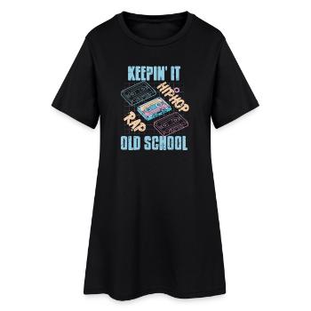 Keepin It Cassette Era Lyrical Culture Jam - Women’s T-Shirt Dress - black - Front
