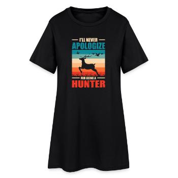 Hunter Gift Hunting Hunting Hunter Exam - Women’s T-Shirt Dress - black - Front