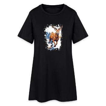Hirsch Football Team - Women’s T-Shirt Dress - black - Front