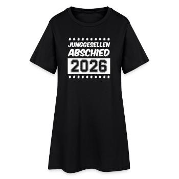 Hen Party 2026 - Women’s T-Shirt Dress - black - Front