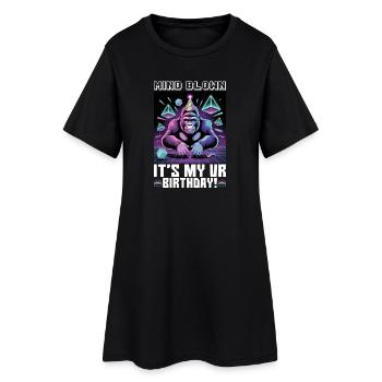 Birthday Gamer VR - Women’s T-Shirt Dress - black - Front