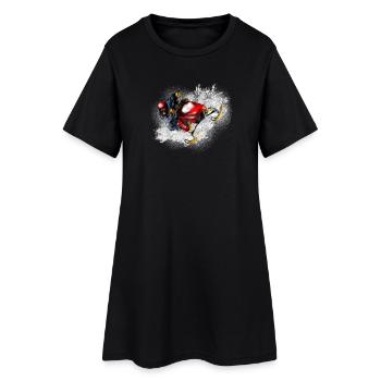 Snowmobile - Women’s T-Shirt Dress - black - Front