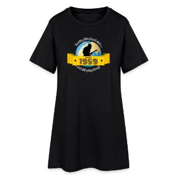 66. Anniversaire Secouant cette planète depuis 11/1959 - Robe T-shirt Femme - noir - Devant