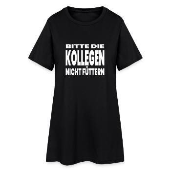 Chers collègues - Robe T-shirt Femme - noir - Devant