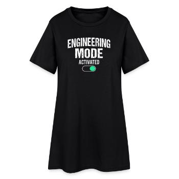 Mechanical Engineering Mechanical Engineer - Women’s T-Shirt Dress - black - Front