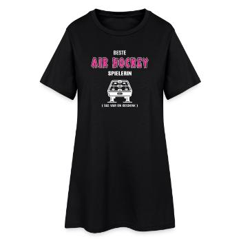 Meilleur joueur de air hockey Air Hockey Femmes - Robe T-shirt Femme - noir - Devant