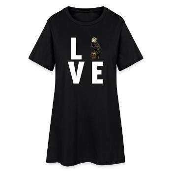 Aigle - Robe T-shirt Femme - noir - Devant