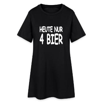Bière - Robe T-shirt Femme - noir - Devant