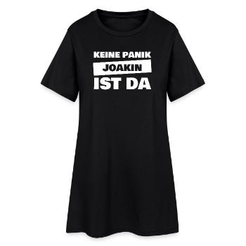 Joakin comme prénom - Robe T-shirt Femme - noir - Devant