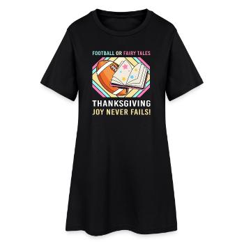 Thanksgiving Gender Reveal Future Maman - Robe T-shirt Femme - noir - Devant