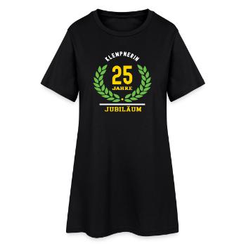 Plumber Anniversary 25 Years 25th Anniversary - Women’s T-Shirt Dress - black - Front