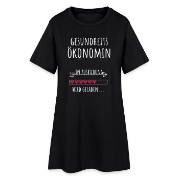Gesundheitsökonomin Student Beruf Ausbildung - Frauen T-Shirt-Kleid - Schwarz - Vorne