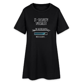IT-Security Specialist Student Beruf Ausbildung - Frauen T-Shirt-Kleid - Schwarz - Vorne