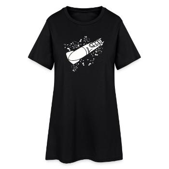 Bobsleigh Bobsleigh Four-man Bobsleigh - Women’s T-Shirt Dress - black - Front