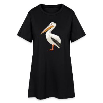 Pelicans Pelican - Women’s T-Shirt Dress - black - Front