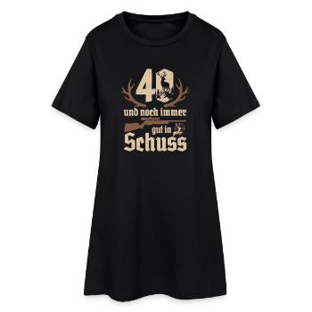Jäger 40e anniversaire Chasse 40 ans en pleine forme - Robe T-shirt Femme - noir - Devant