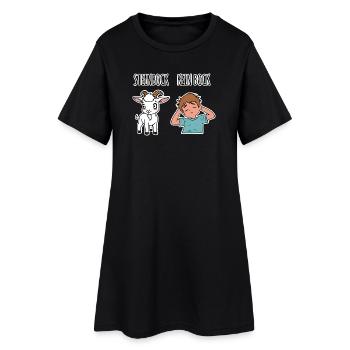 Capricorne - No Buck - Différentes choses - Robe T-shirt Femme - noir - Devant