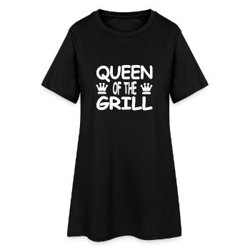 Griller - Robe T-shirt Femme - noir - Devant