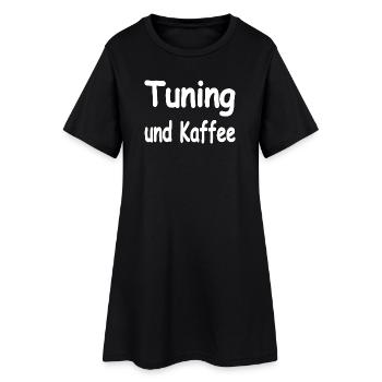 tuning - Women’s T-Shirt Dress - black - Front
