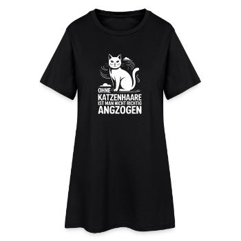Chat disant que vous n’êtes pas sans poils de chat - Robe T-shirt Femme - noir - Devant