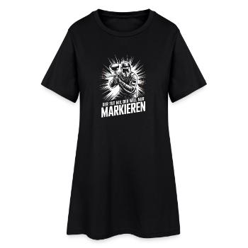 Le plaisir du paintball - il ne fait rien, il veut juste - Robe T-shirt Femme - noir - Devant