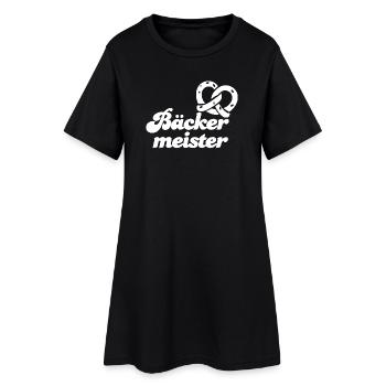 Master baker - Women’s T-Shirt Dress - black - Front