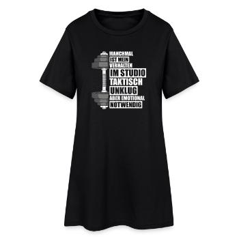 Comportement Musculation Musculation Gym Musculation Musculation - Robe T-shirt Femme - noir - Devant